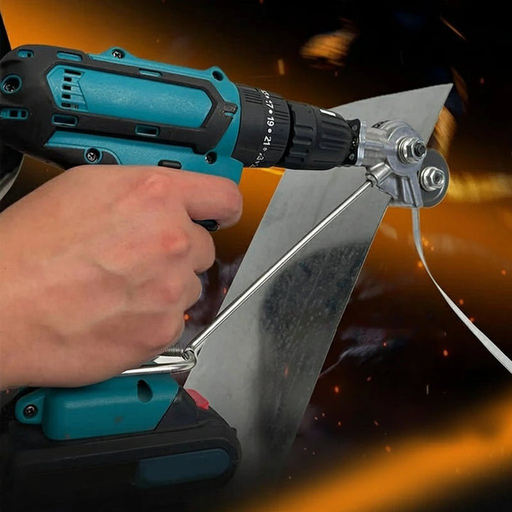 Bohrmaschinenaufsatz Blechschneider Nibbler-Werkzeug