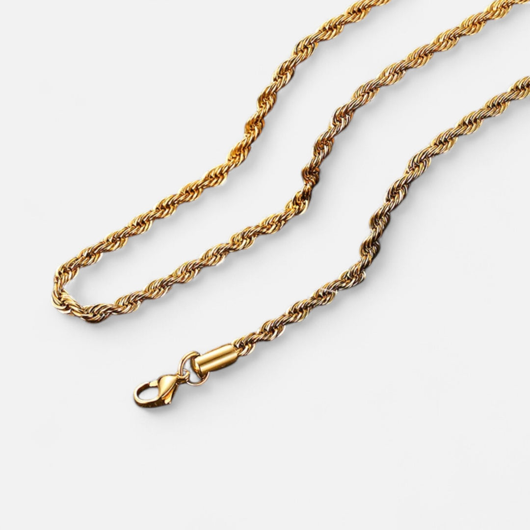 Celzoir | Collier Classy Homme à Maillons Cubains en Acier Inoxydable – Style Vintage et Finition Solide