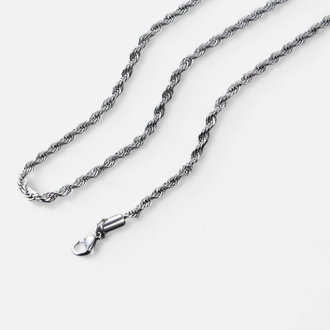 Celzoir | Collier Classy Homme à Maillons Cubains en Acier Inoxydable – Style Vintage et Finition Solide