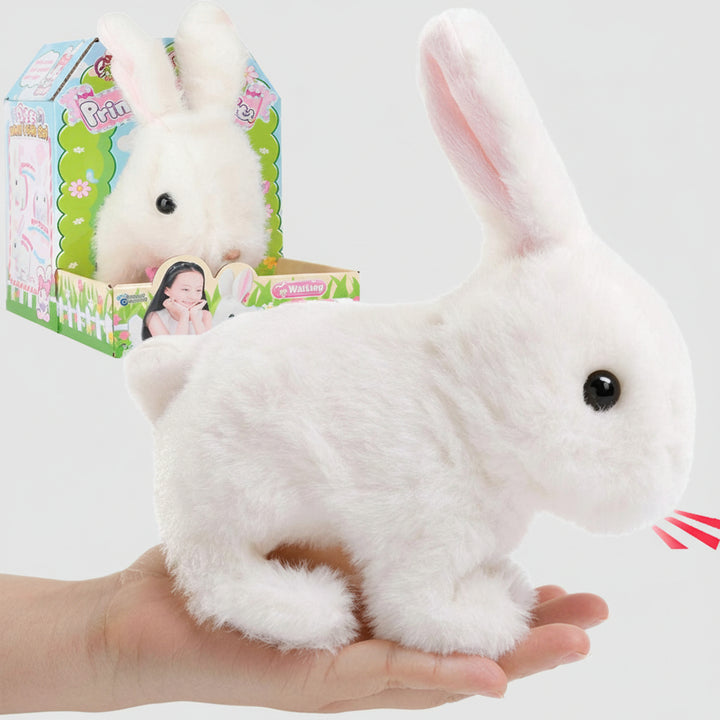 Plush Bunny Toy Interactive Walking Rabbit Sound Kids