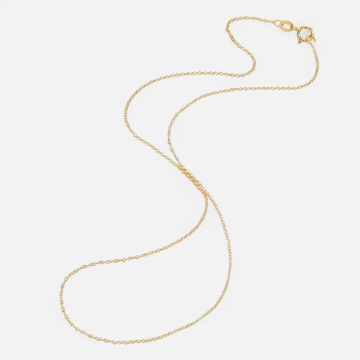 Celzoir | Chaîne Classy Homme en Or Jaune 9K, Élégance Intemporelle