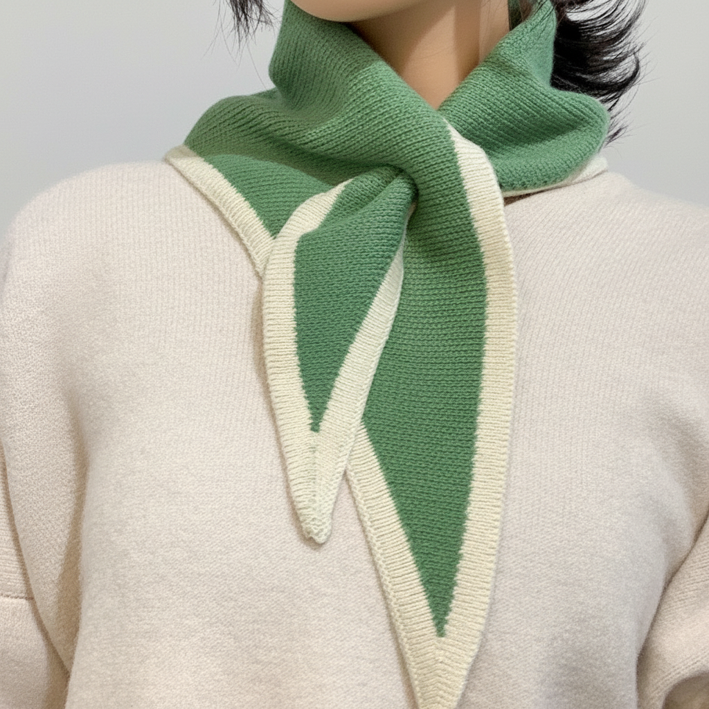Mini Scarf Women Chic Retro Neck Accessory Multiple Colors