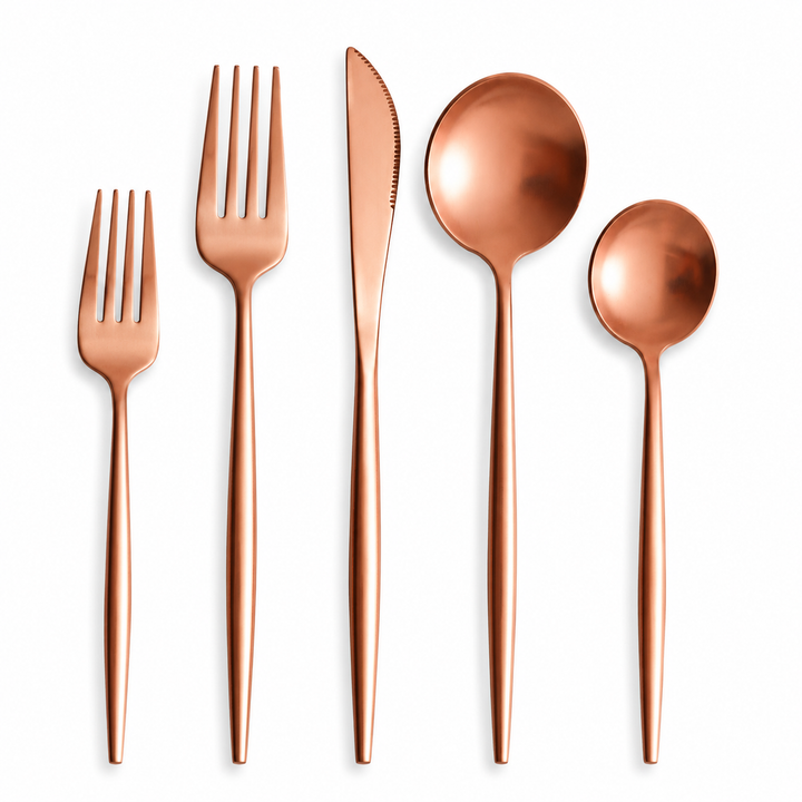 Flatware Set Stainless Steel Minimalist Dining Cutlery