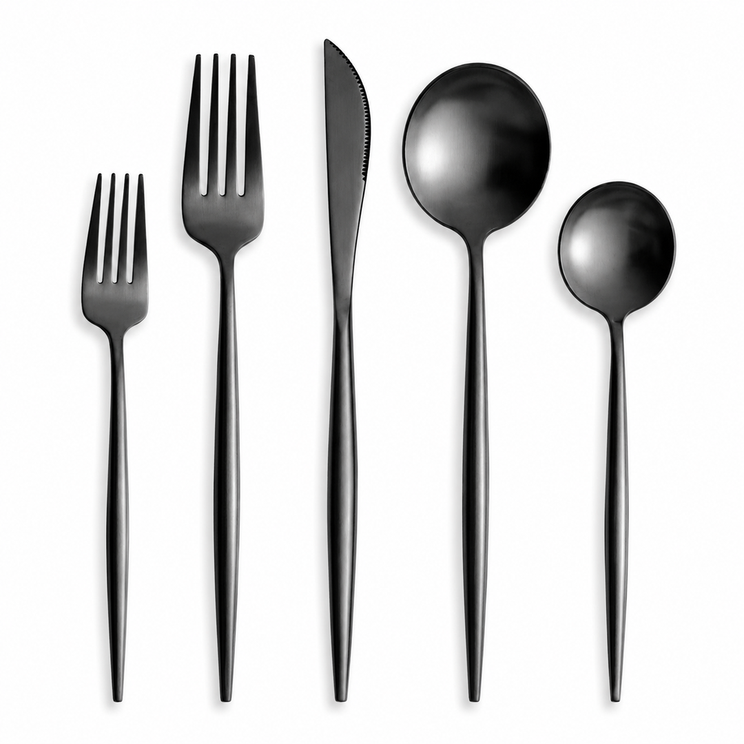 Flatware Set Stainless Steel Minimalist Dining Cutlery