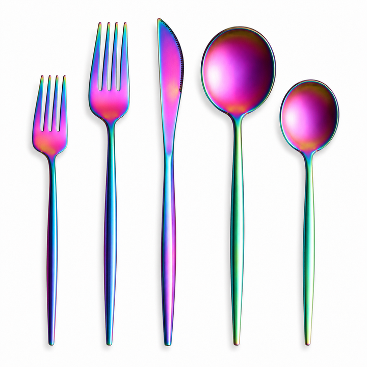 Flatware Set Stainless Steel Minimalist Dining Cutlery