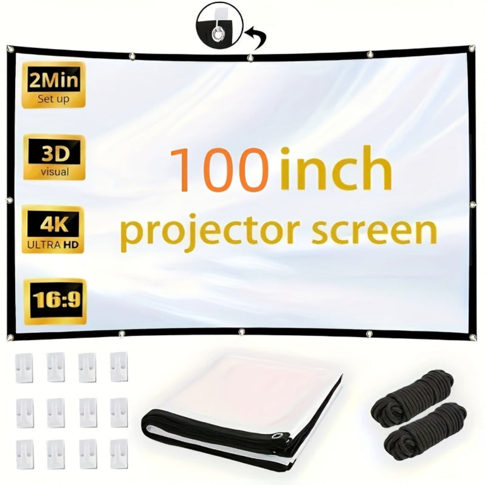 Portable Projector Screen World Cup Home Use
