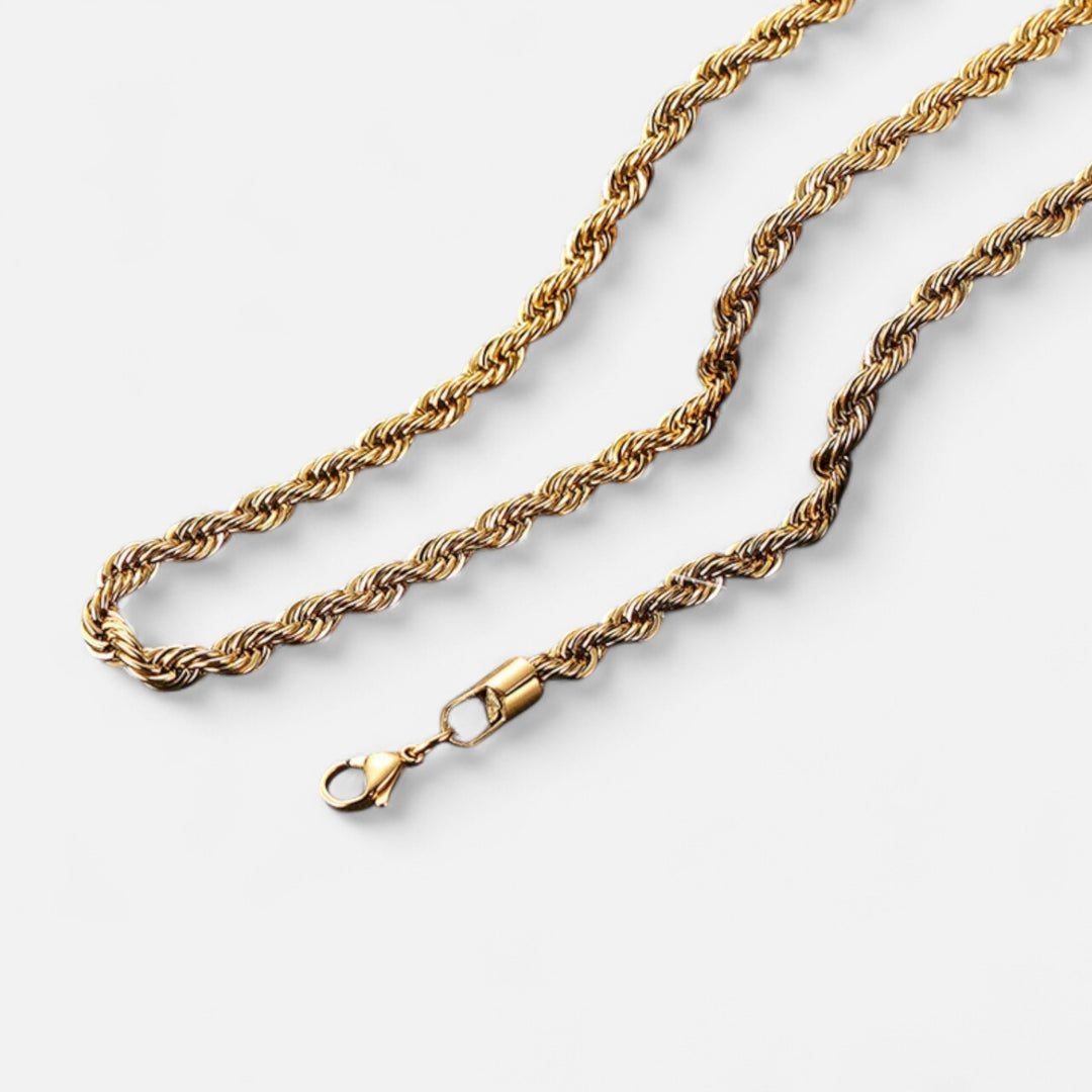 Celzoir | Collier Classy Homme à Maillons Cubains en Acier Inoxydable – Style Vintage et Finition Solide