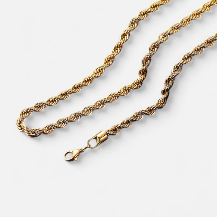 Celzoir | Collier Classy Homme à Maillons Cubains en Acier Inoxydable – Style Vintage et Finition Solide