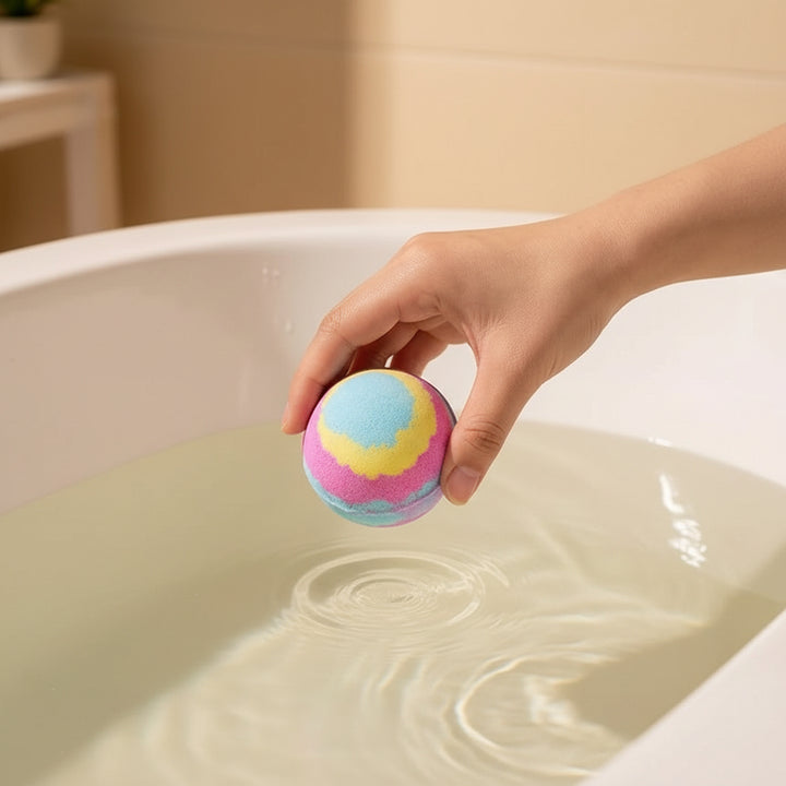 Bath Bomb Gift Set Kids Surprise Toy Fizzing Spa Bath Balls Pack