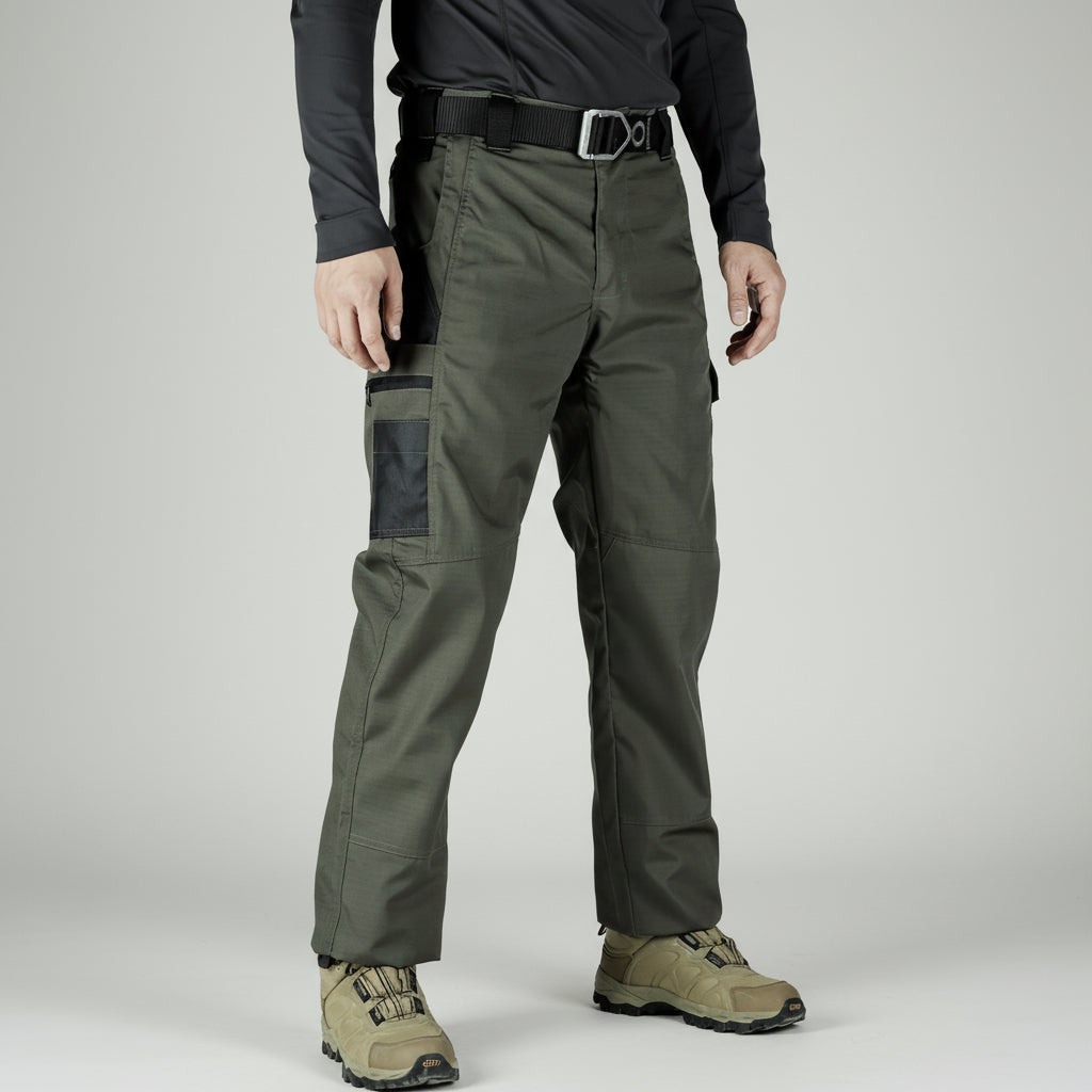 Pantaloni Cargo da Trekking Uomo con Tasche per Attività Outdoor