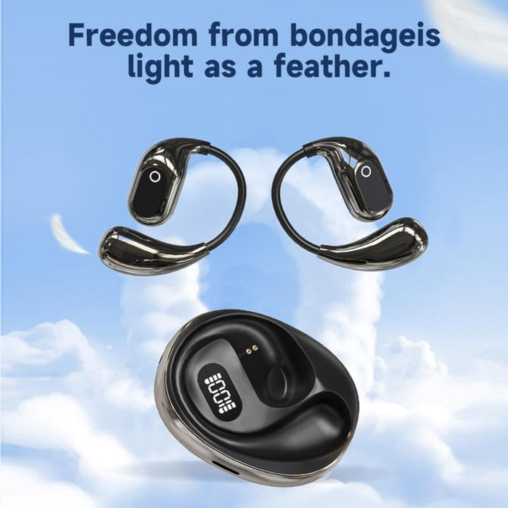 Bluetooth Headset Translator Ear Hook Travel Calls