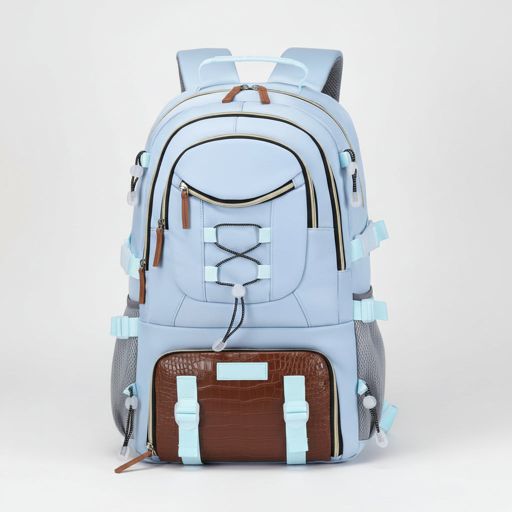 Hiking Backpack USB Charging Adjustable Shoulder Straps