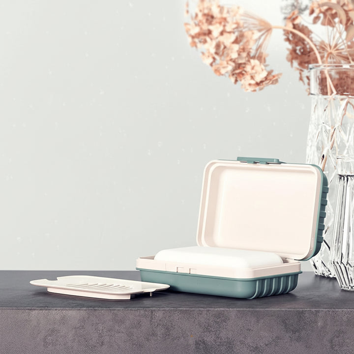 Travel Soap Case Leakproof Design Drainage Tray Soap Bars