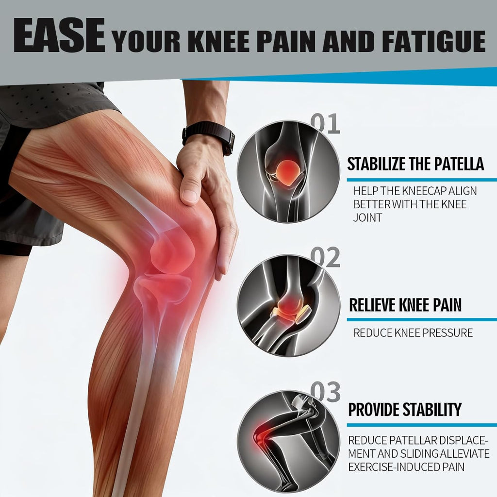 Knee Strap Jumpers Knee Tendonitis Adjustable Support