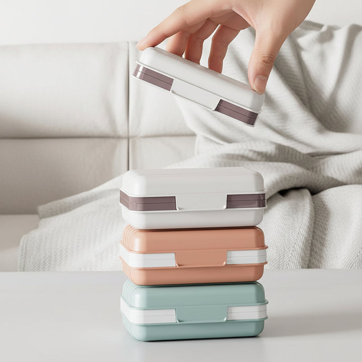 Travel Soap Case Leakproof Design Drainage Tray Soap Bars