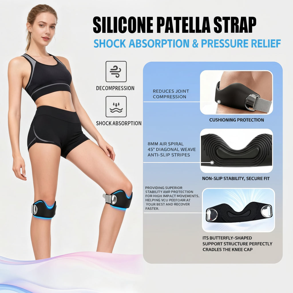 Knee Strap Jumpers Knee Tendonitis Adjustable Support