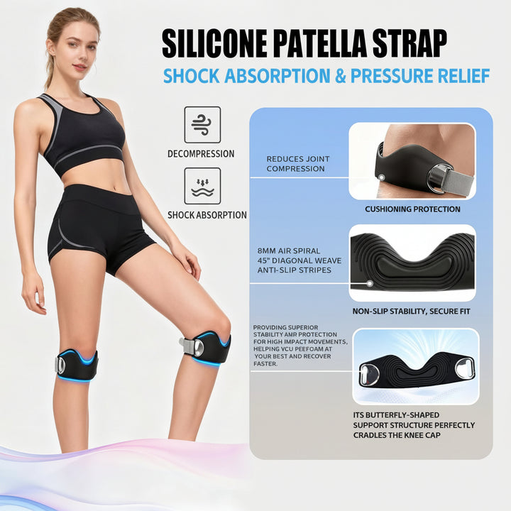 Knee Strap Jumpers Knee Tendonitis Adjustable Support