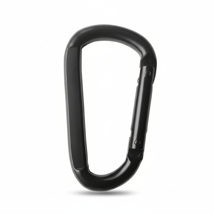 Robuster Kletterkarabiner Stahlring Outdoor Ausrüstung
