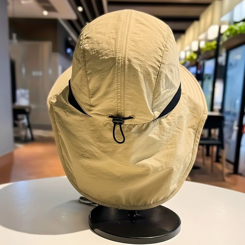 Hiking Sun Hat Wide Brim UV Protection Face Cover Cap