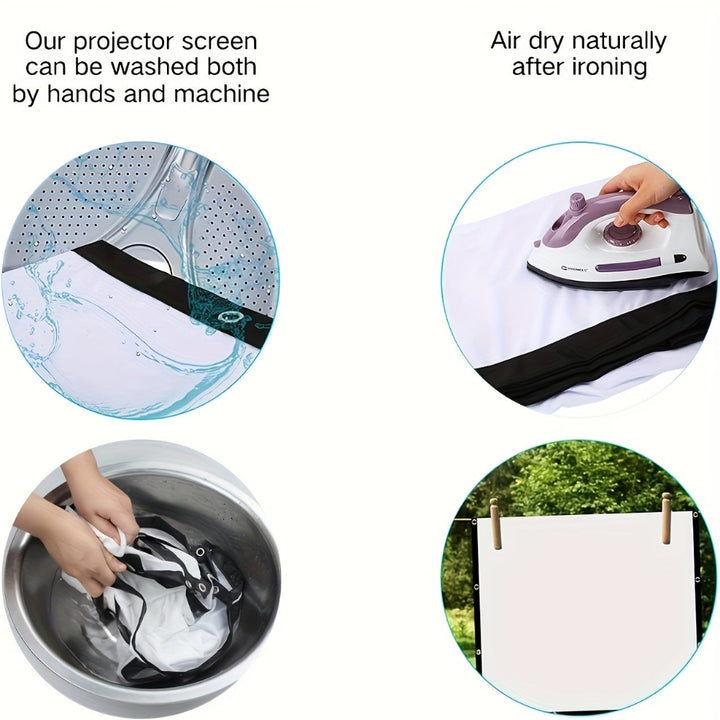 Portable Projector Screen World Cup Home Use