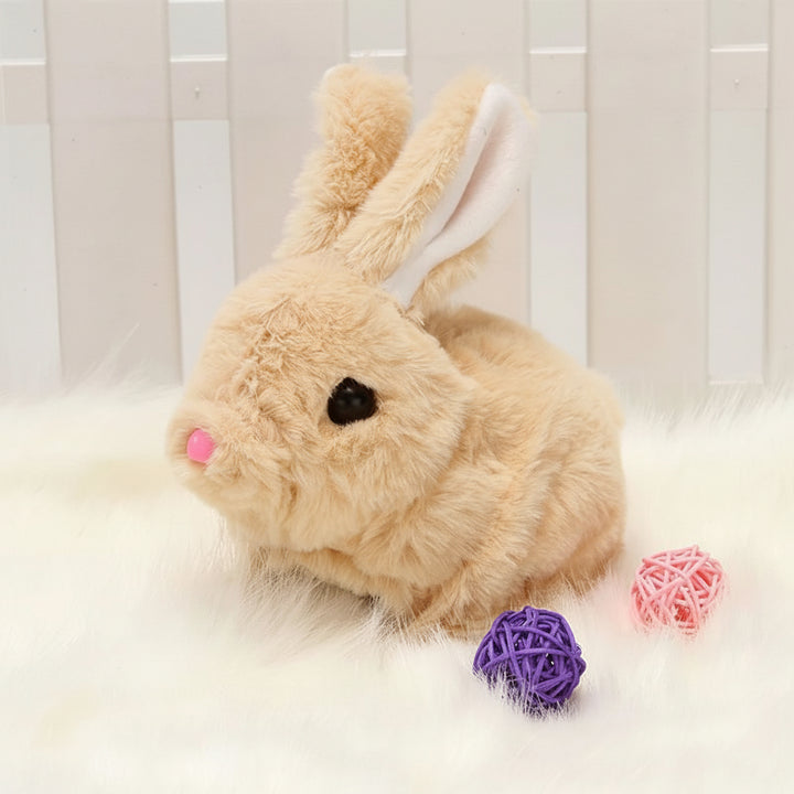 Plush Bunny Toy Interactive Walking Rabbit Sound Kids