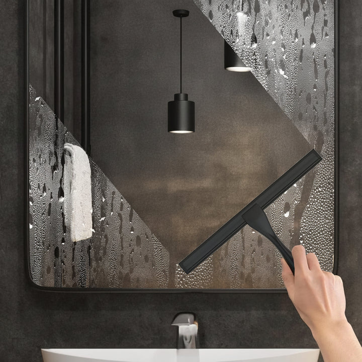 Shower Squeegee Stainless Steel Window Cleaner Streak Free Glass