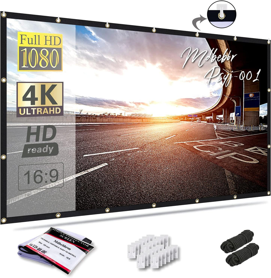 Projektorové plátno World Cup skládací 120 palců HD přenosné