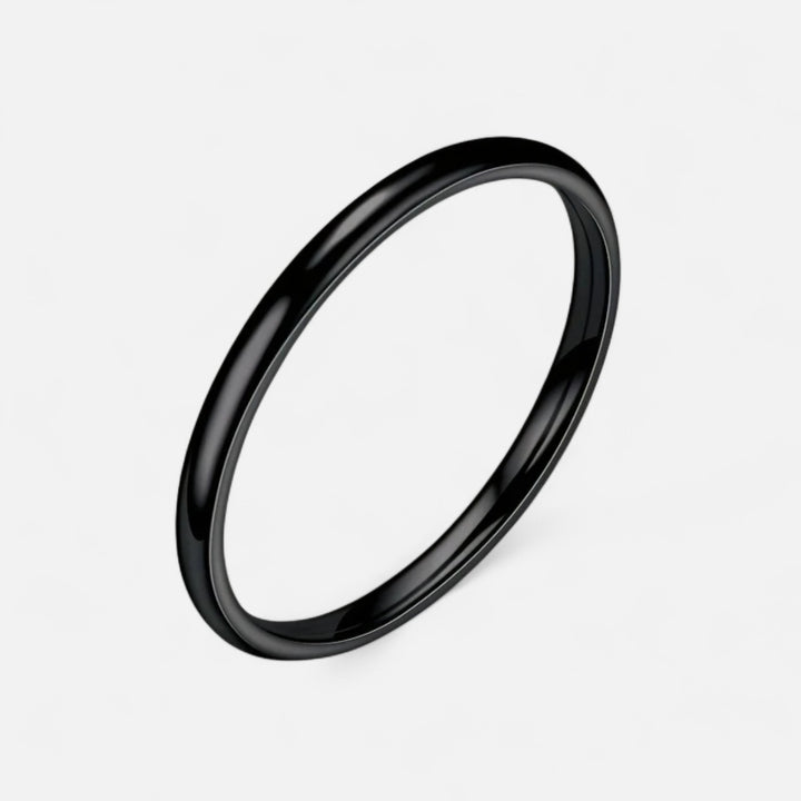 Celzoir | Bague Classy Homme Sphérique en Acier Inoxydable – Design Contemporain et Finition Polie