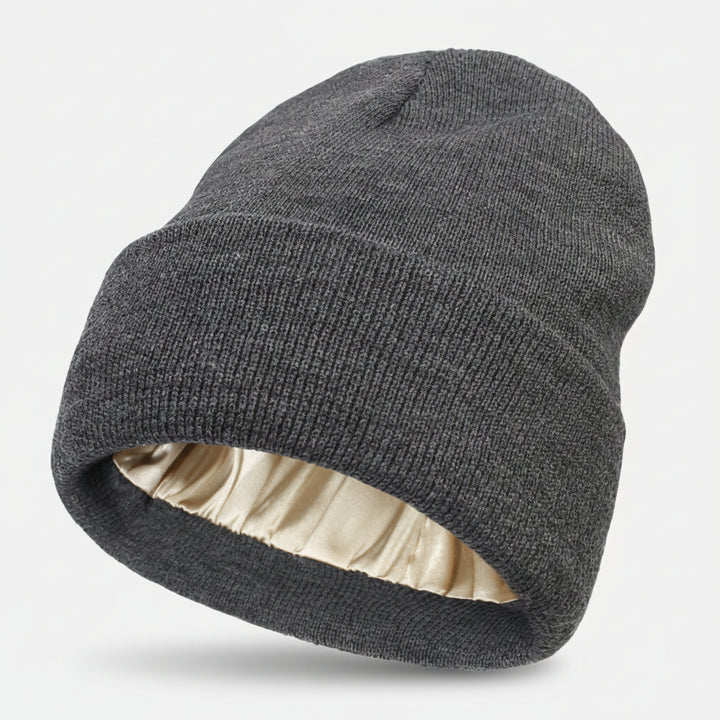 Hiking Beanie Hat Womens Warm Knit Soft Stretch Winter Cap
