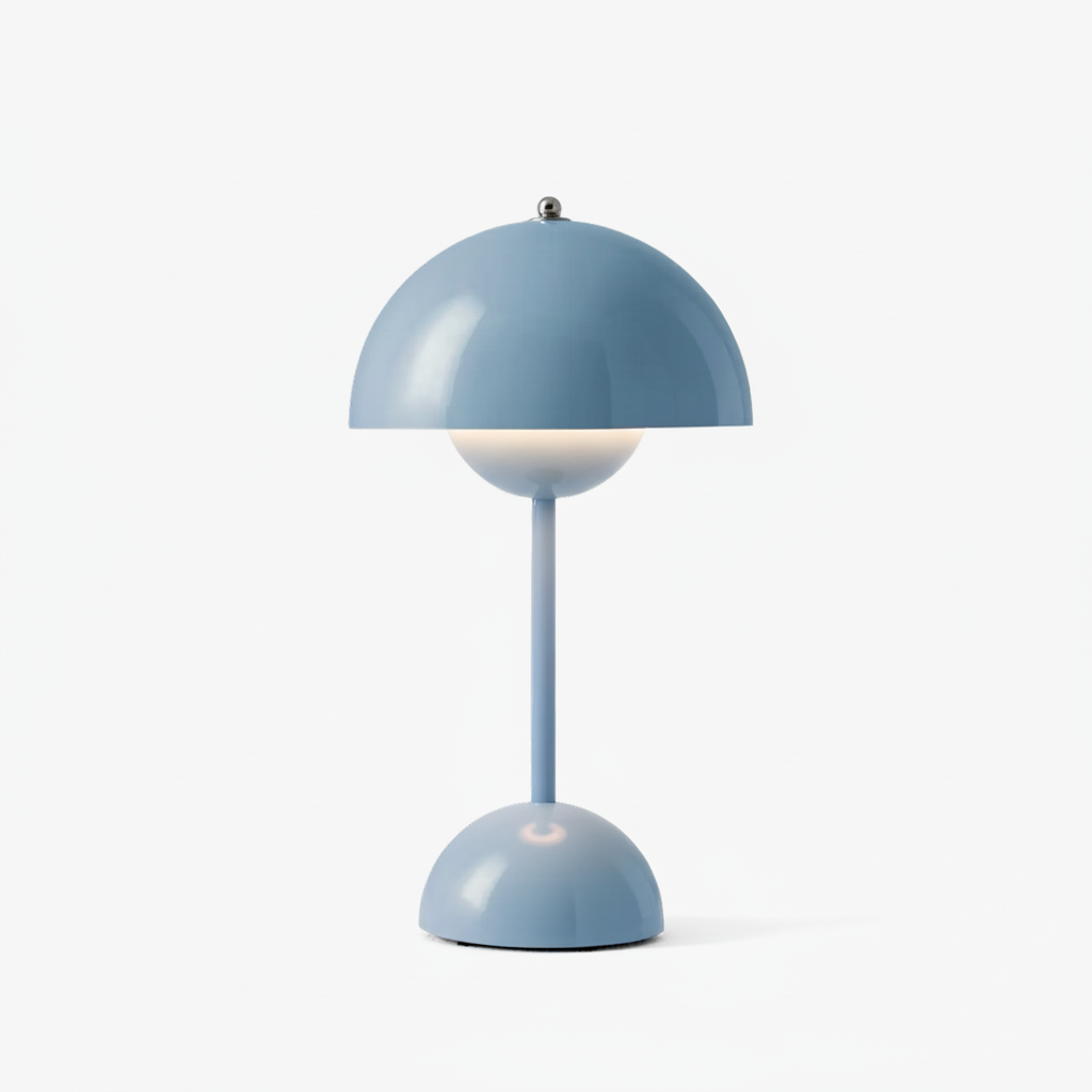 Modern Dimmable LED Table Lamp Mushroom Design