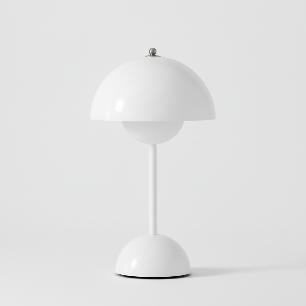 Modern Dimmable LED Table Lamp Mushroom Design