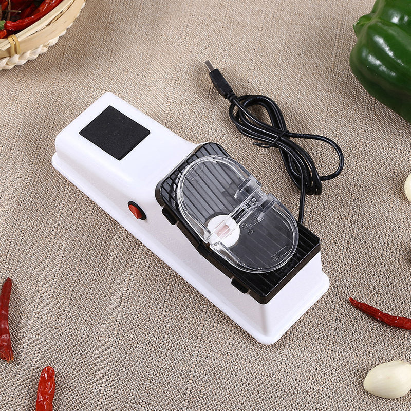 Affuteur Électrique de Couteaux – Affûtage Rapide et Précis pour Couteaux de Cuisine, Appareil Pratique et Sûr 1