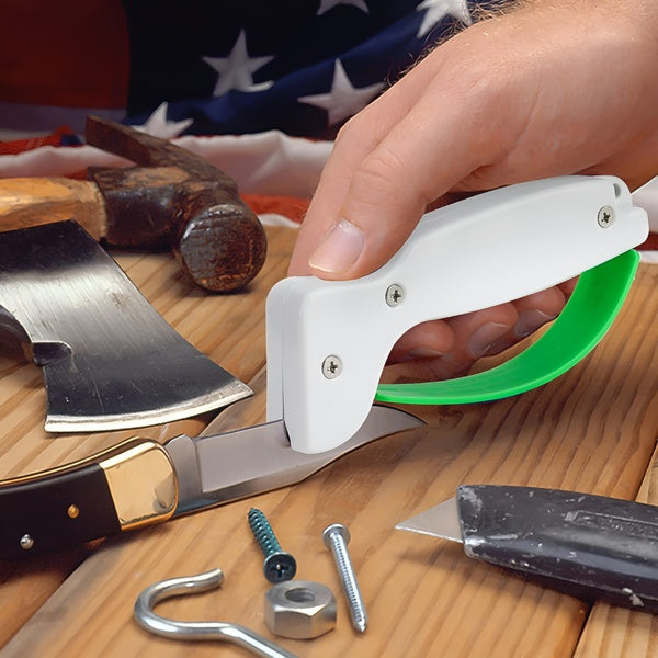 Affûteur Multifonctionnel pour Outils de Jardin – Ergonomique, Compact et Efficace pour Couteaux, Sécateurs et Haches 0
