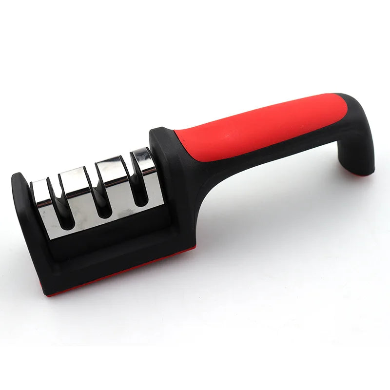 Aiguiseur de Couteaux Professionnel en Céramique et Diamant, Taille S et M, Affûtage Facile et Efficace, Acier Inoxydable 0