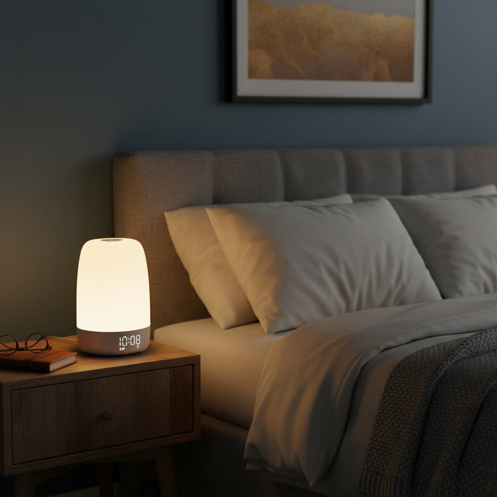 Wake Up Gently Sunrise and Sunset Simulation Alarm Clock