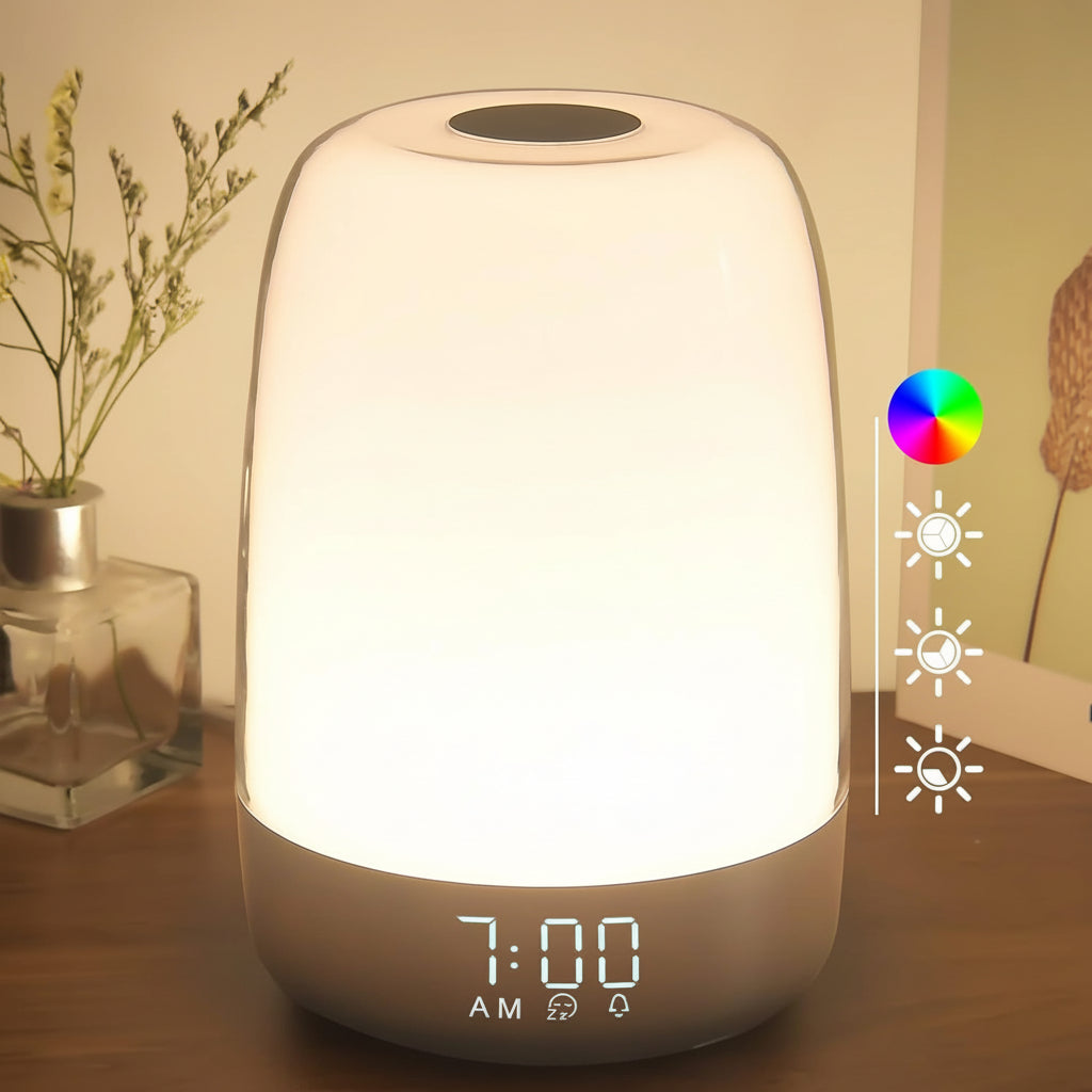 Wake Up Gently Sunrise and Sunset Simulation Alarm Clock