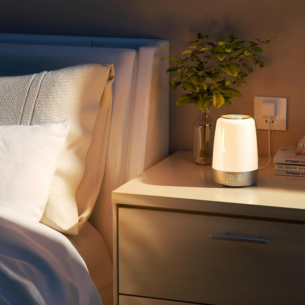 Wake Up Gently Sunrise and Sunset Simulation Alarm Clock