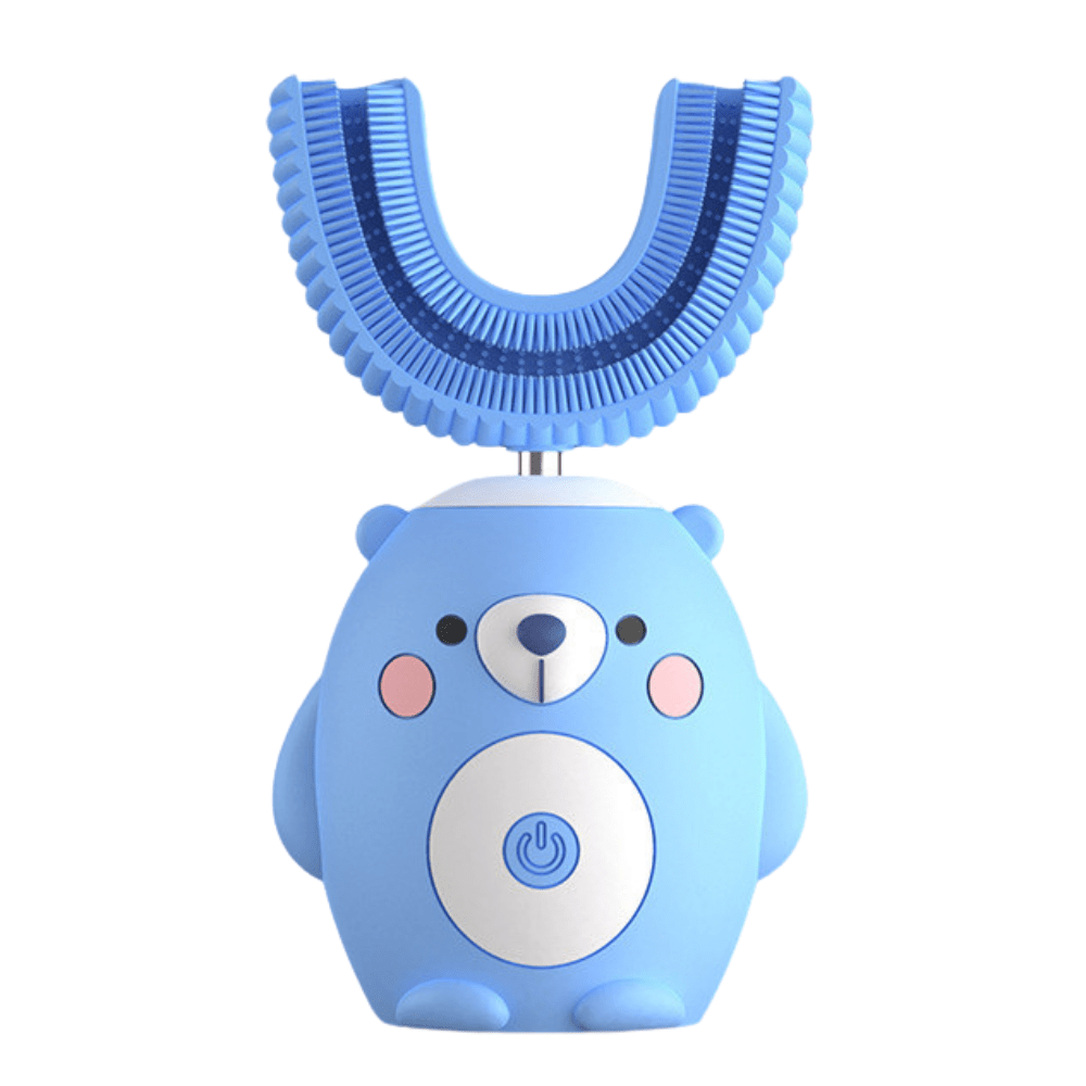 Anneau de Dentition Réfrigérant en Silicone Non Toxique pour Bébé - Soulagement des Gencives et Prise en Main Ergonomique 0