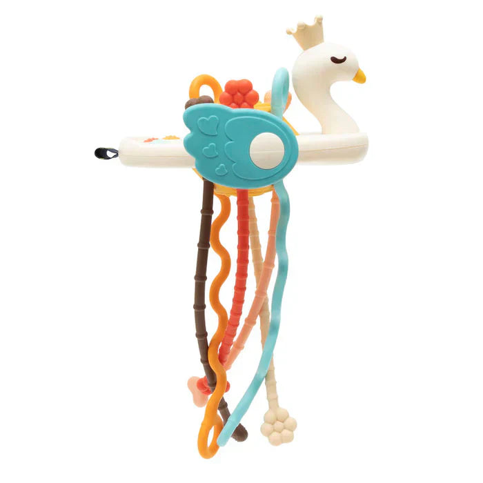 Anneau de Dentition pour Bébé en Plastique ABS Sûr – Jouet Sensoriel Éducatif avec Couleurs Vives et Textures Variées 6