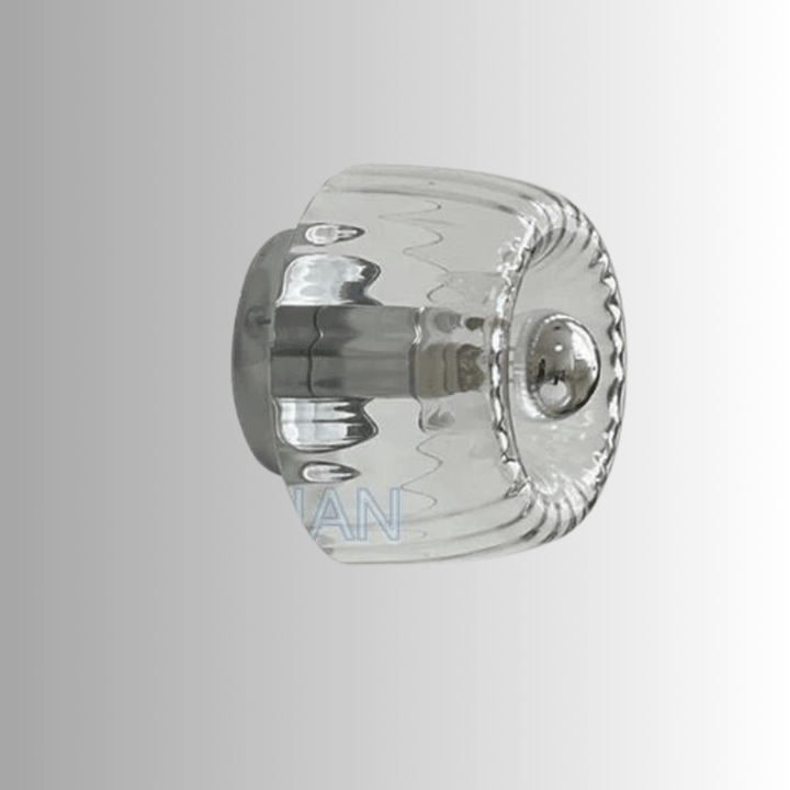 Applique Murale Design Géométrique en Verre et Métal pour Salon et Chambre - Éclairage LED Économique 0