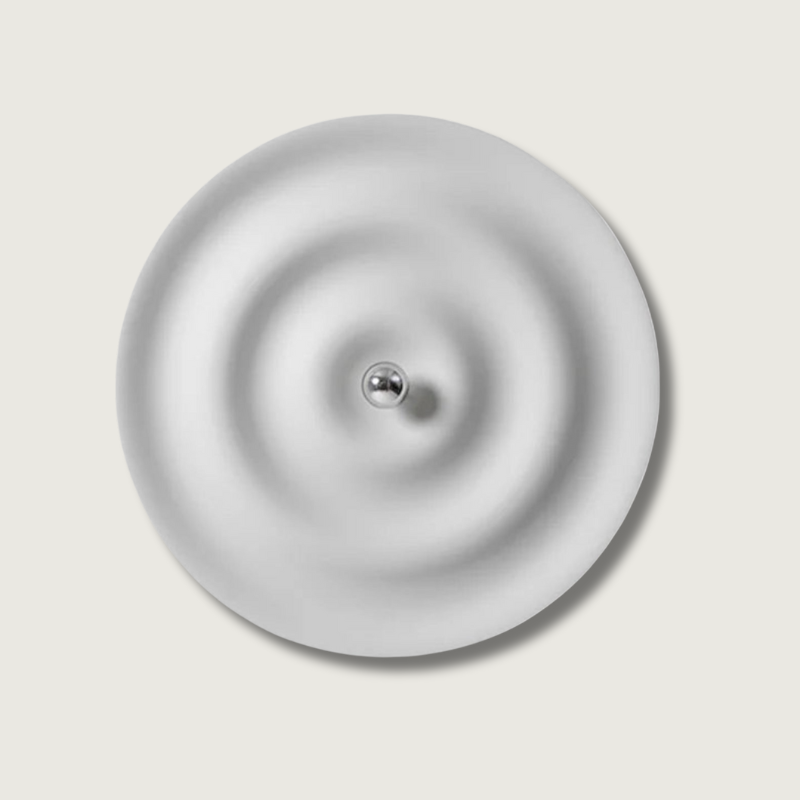 Applique Murale Design LED 40 cm avec Éclairage d'Humeur – Idéale pour Salon et Chambre, Résine Durable 1
