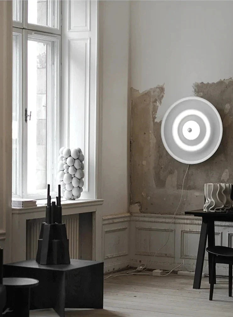 Applique Murale Design LED 40 cm avec Éclairage d'Humeur – Idéale pour Salon et Chambre, Résine Durable 6