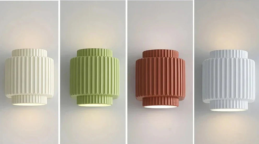 Applique Murale Design Scandinave LED Économique pour Salon et Chambre – Éclairage Minimaliste avec Options de Couleur 6