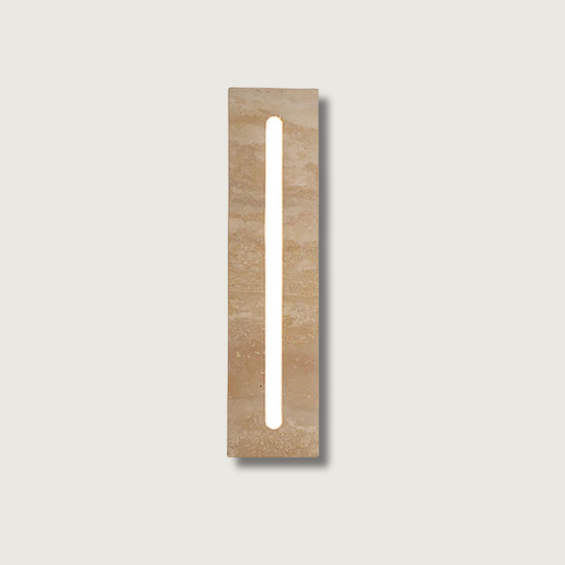 Applique Murale Design Wabi-Sabi en Marbre et Fer – Lampe Murale LED Multifonctionnelle pour Salon et Chambre 1
