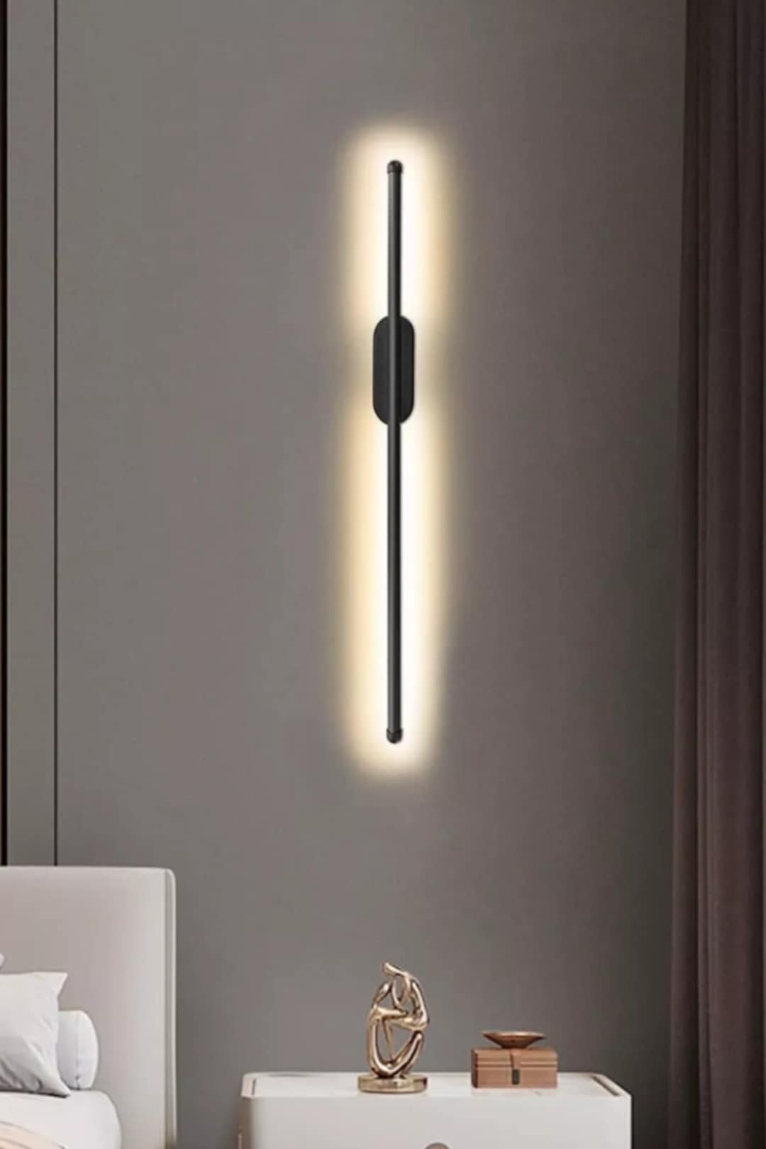 Applique Murale Design en Aluminium avec Éclairage LED Intégré – Lampe Murale Moderne pour Salon et Chambre 5