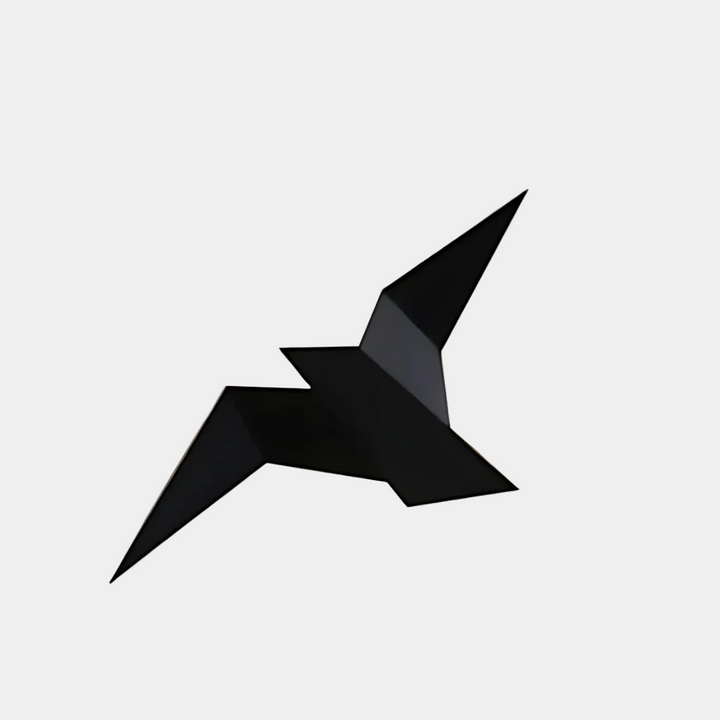 Applique Murale Design en Métal Inspirée de l'Origami – Lampe Murale Élégante pour Chambre et Salon avec Éclairage LED 0