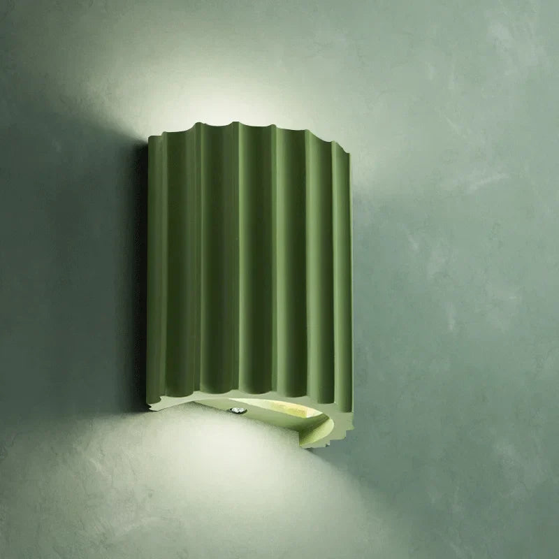Applique Murale Design en Résine Élégante pour Éclairage Moderne – Lampe Murale Décorative, 14 cm x 8 cm x 16,5 cm 3