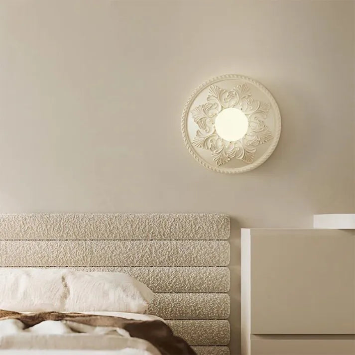 Applique Murale Design en Résine avec Éclairage LED Chaud pour Salon et Chambre 2