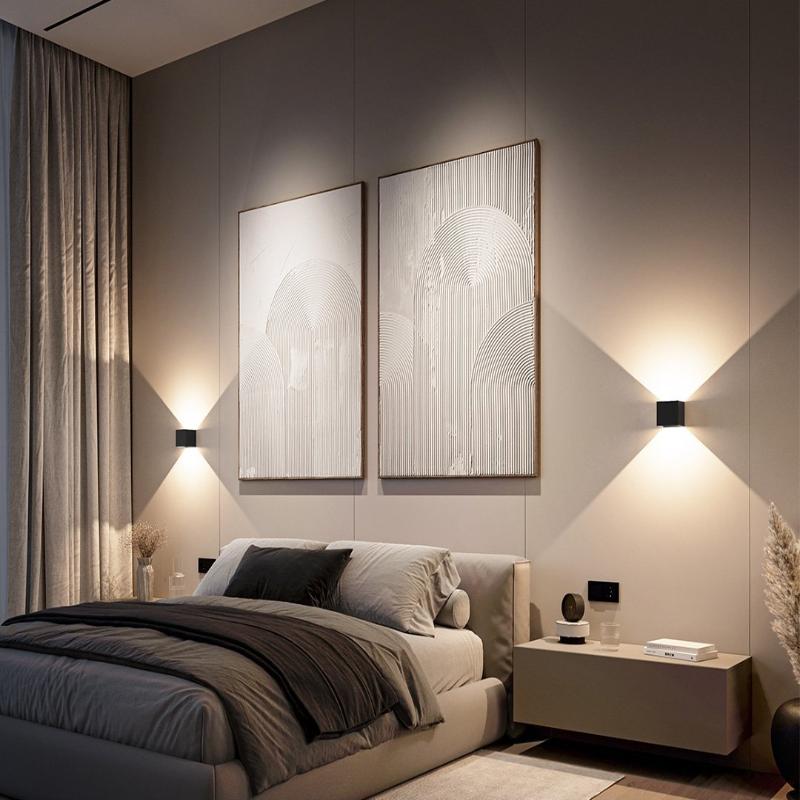 Applique Murale LED Design IP54 pour Intérieur et Extérieur - Éclairage Chaleureux, Aluminium Résistant aux Intempéries 1