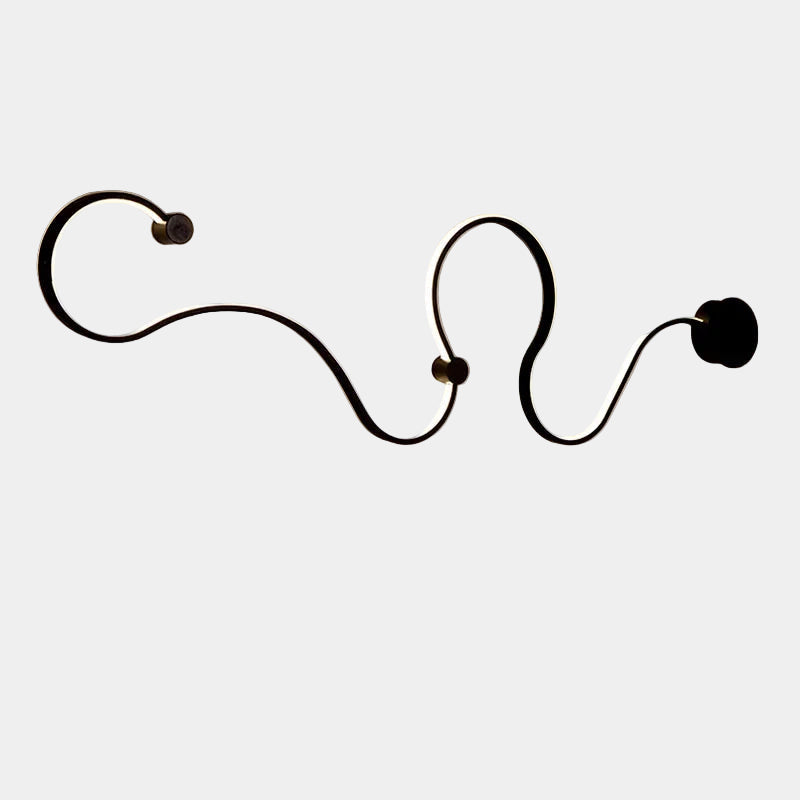 Applique Murale LED Design Urbain Moderne pour Salon et Chambre - Éclairage Efficace en PVC Durable, Disponible en Plusieurs Tailles 0